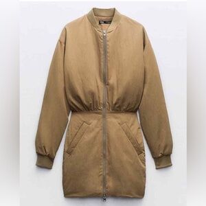 ZARA MINI BOMBER DRESS SZ Juniors size XL
